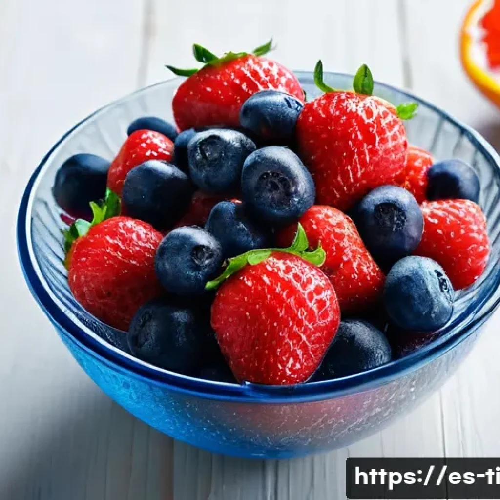 건조 식품의 최신 기술적 접근법 - **Prompt:** A vibrant, high-definition close-up of a bowl filled with beautifully freeze-dried straw...